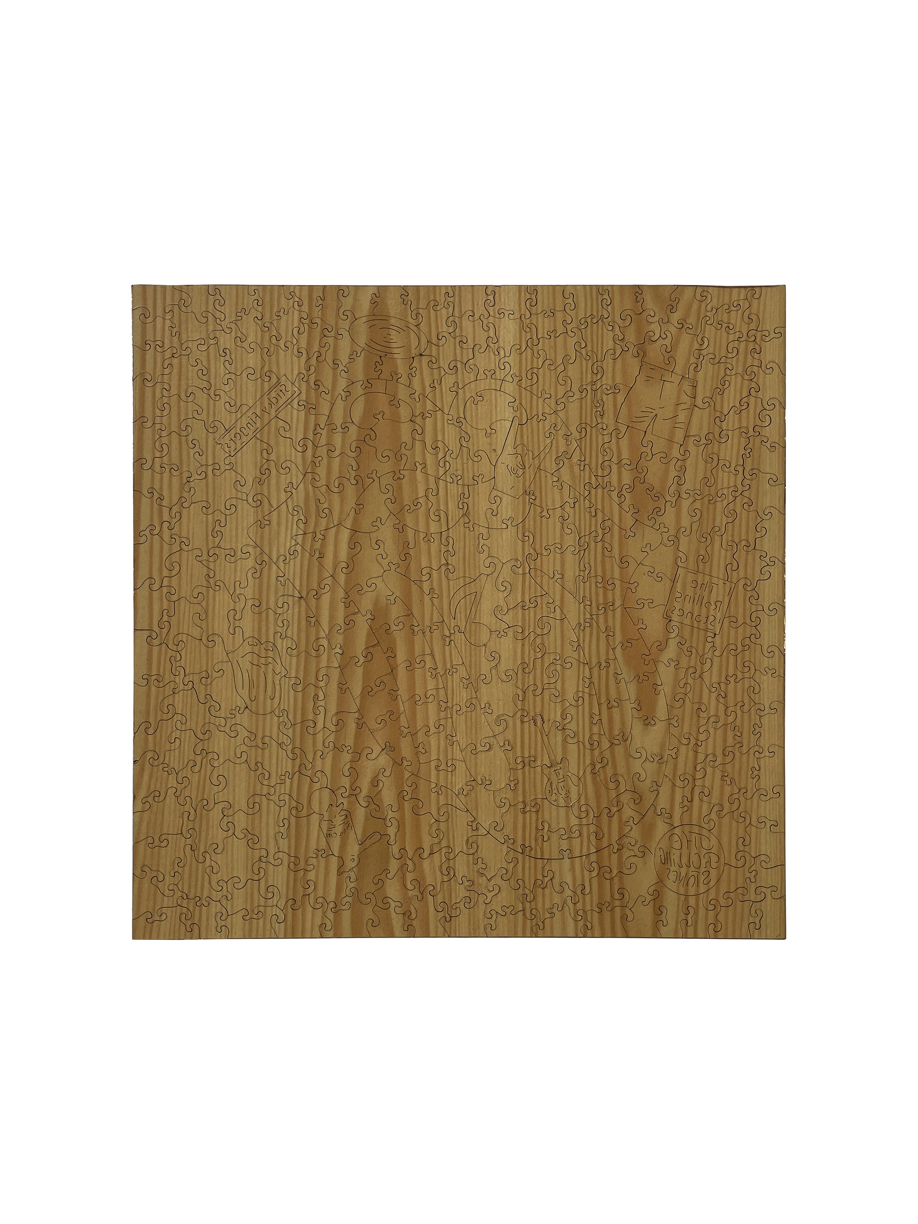 The Rolling Stones - WOODLUX X THE ROLLING STONES - STICKY FINGERS L50 PREMIUM PUZZLE