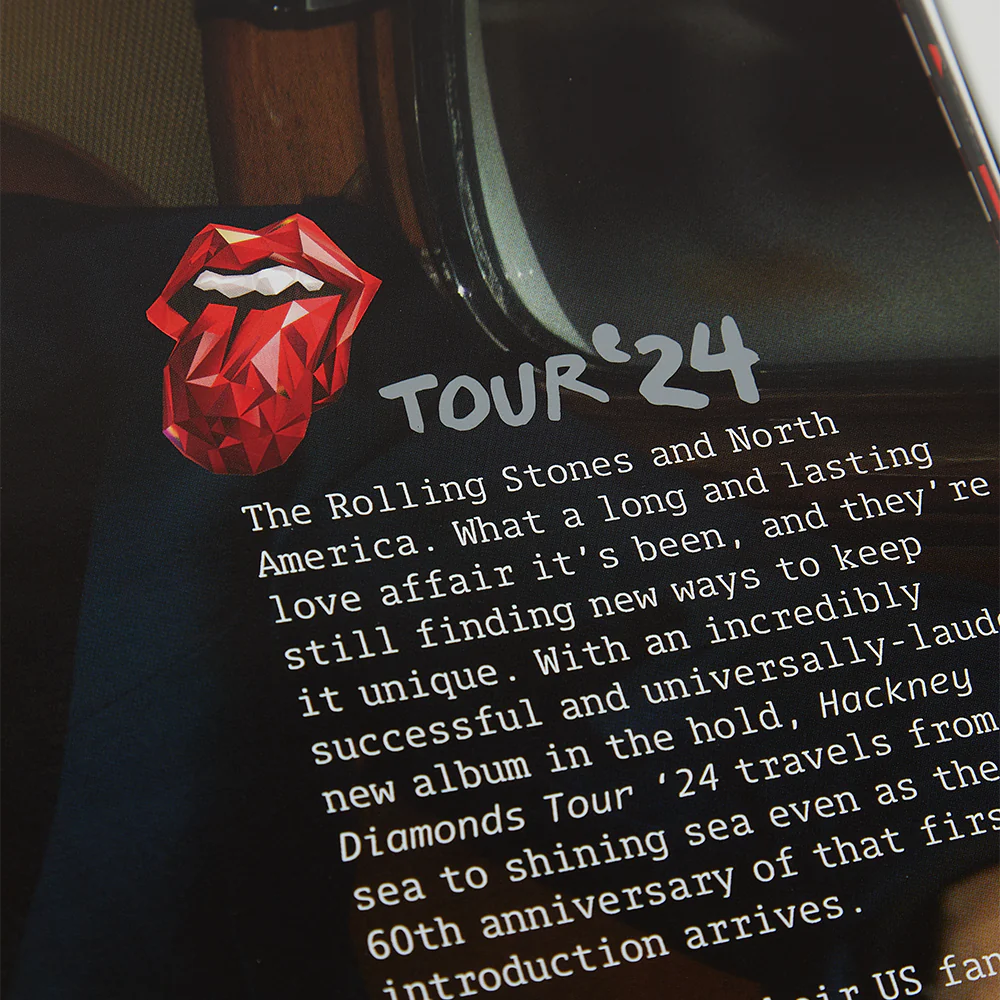 The Rolling Stones - Hackney Diamonds 2024 Deluxe Souvenir Tour Program