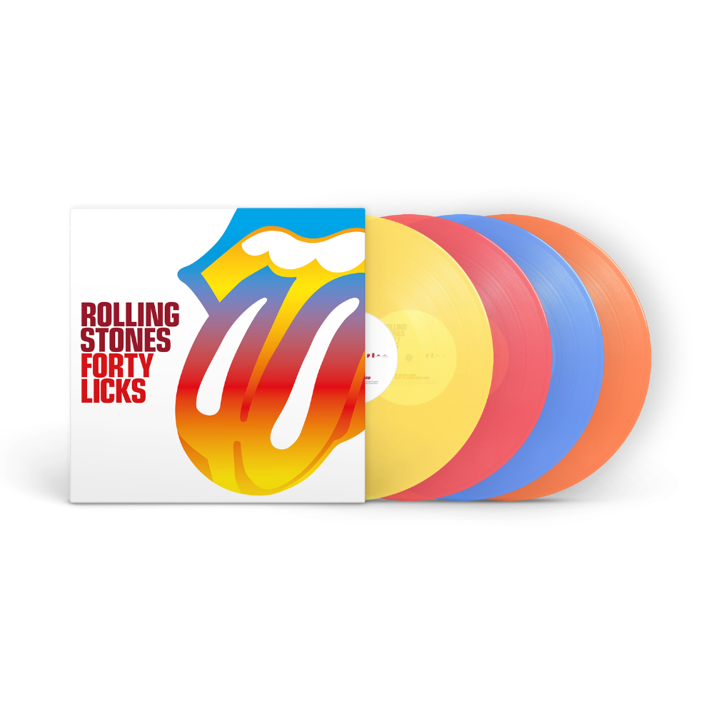 The Rolling Stones - Forty Licks: Colour Vinyl 4LP