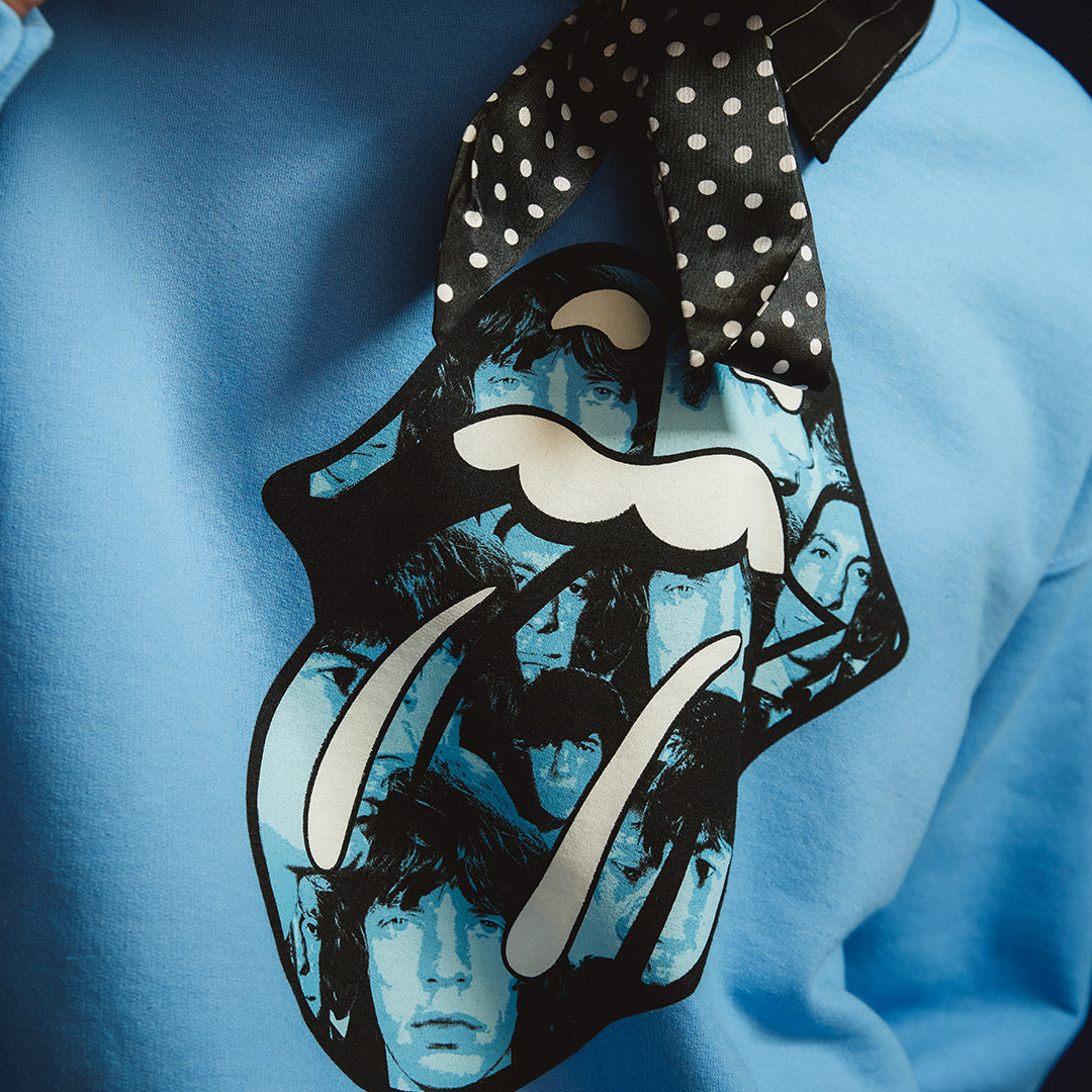 The Rolling Stones - Black and Blue Crewneck