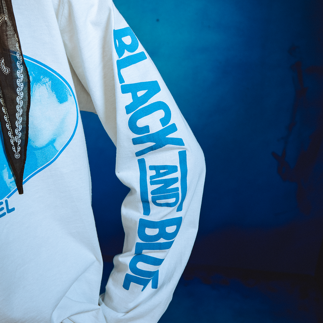 The Rolling Stones - Black and Blue White Longsleeve T-shirt