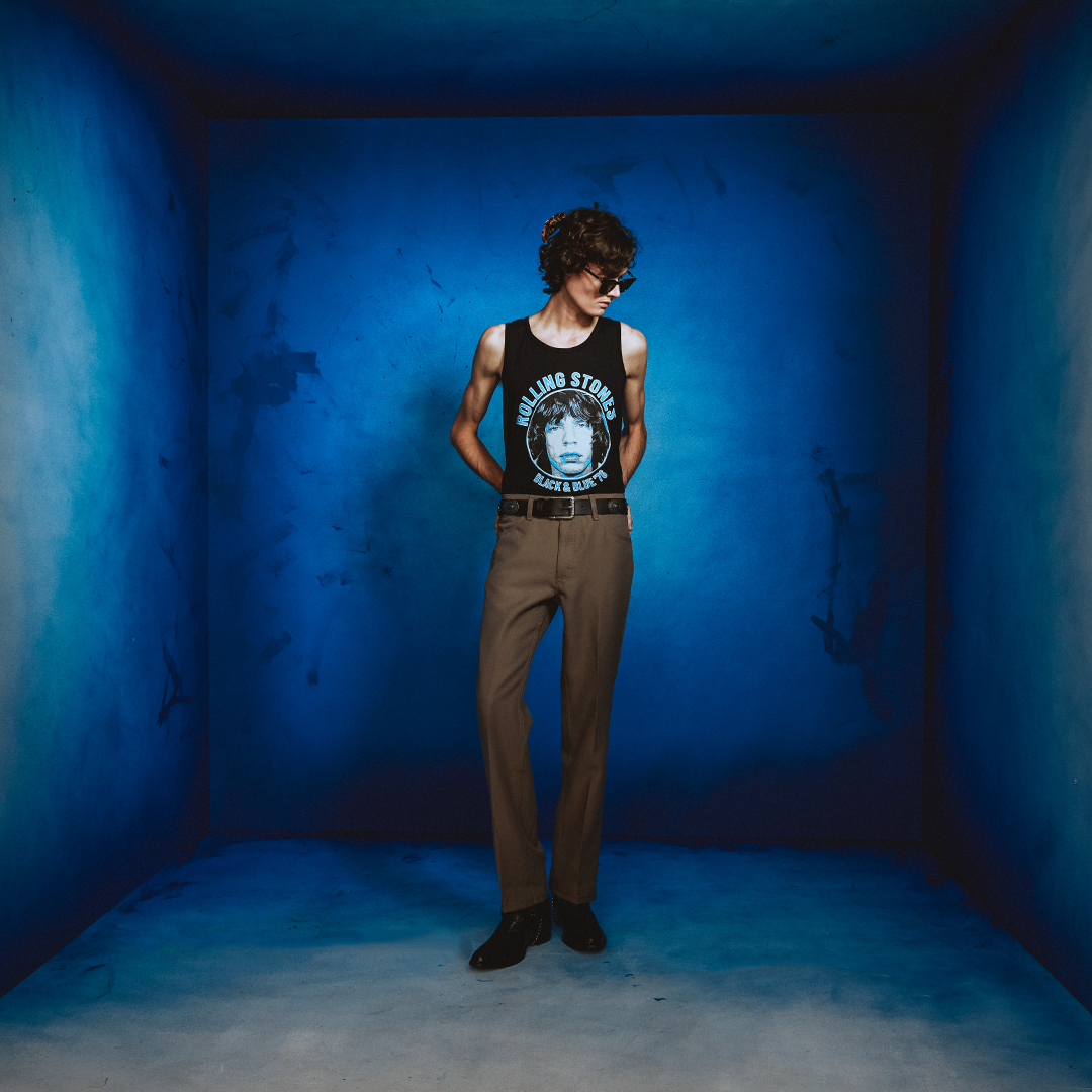 The Rolling Stones - Black and Blue Mick Jagger Vest