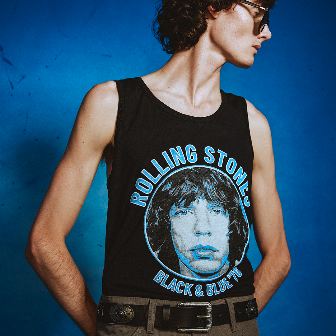 The Rolling Stones - Black and Blue Mick Jagger Vest