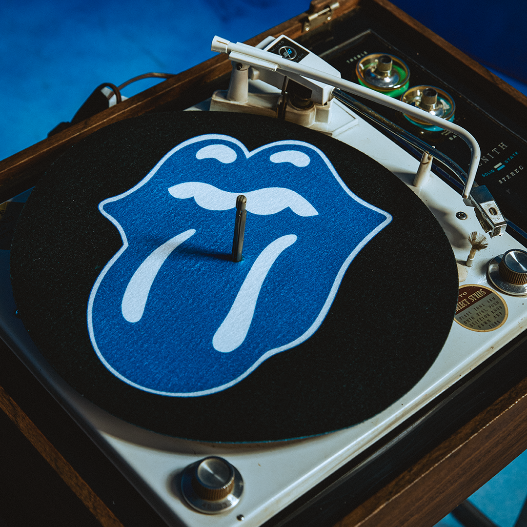 The Rolling Stones - Black and Blue Double Sided Slipmat