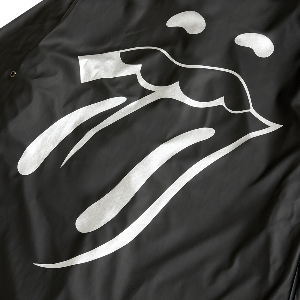 The Rolling Stones - Paint It Black Waterproof Raincoat