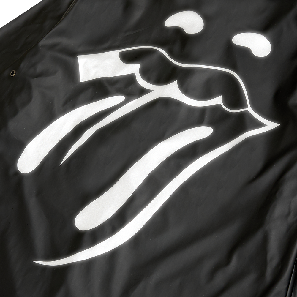 The Rolling Stones - Paint It Black Waterproof Raincoat