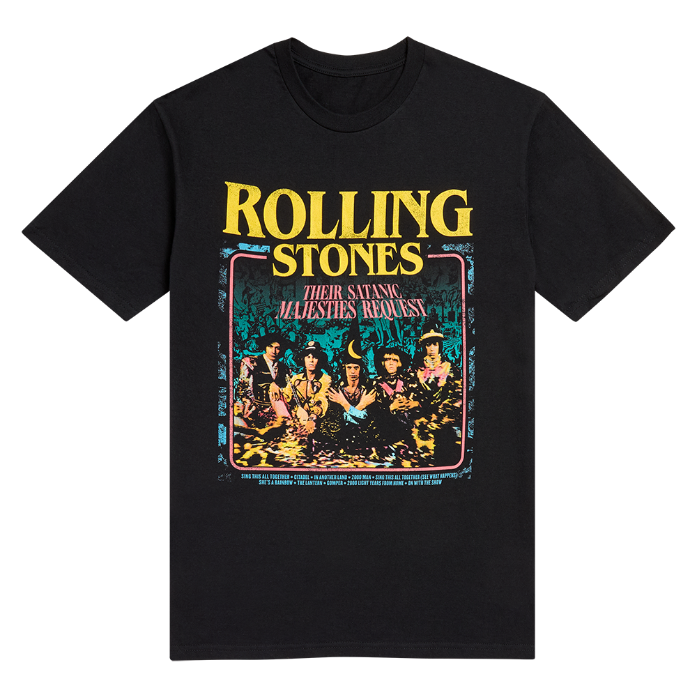 The Rolling Stones - Their Satanic Majesties Request Graphic T-Shirt