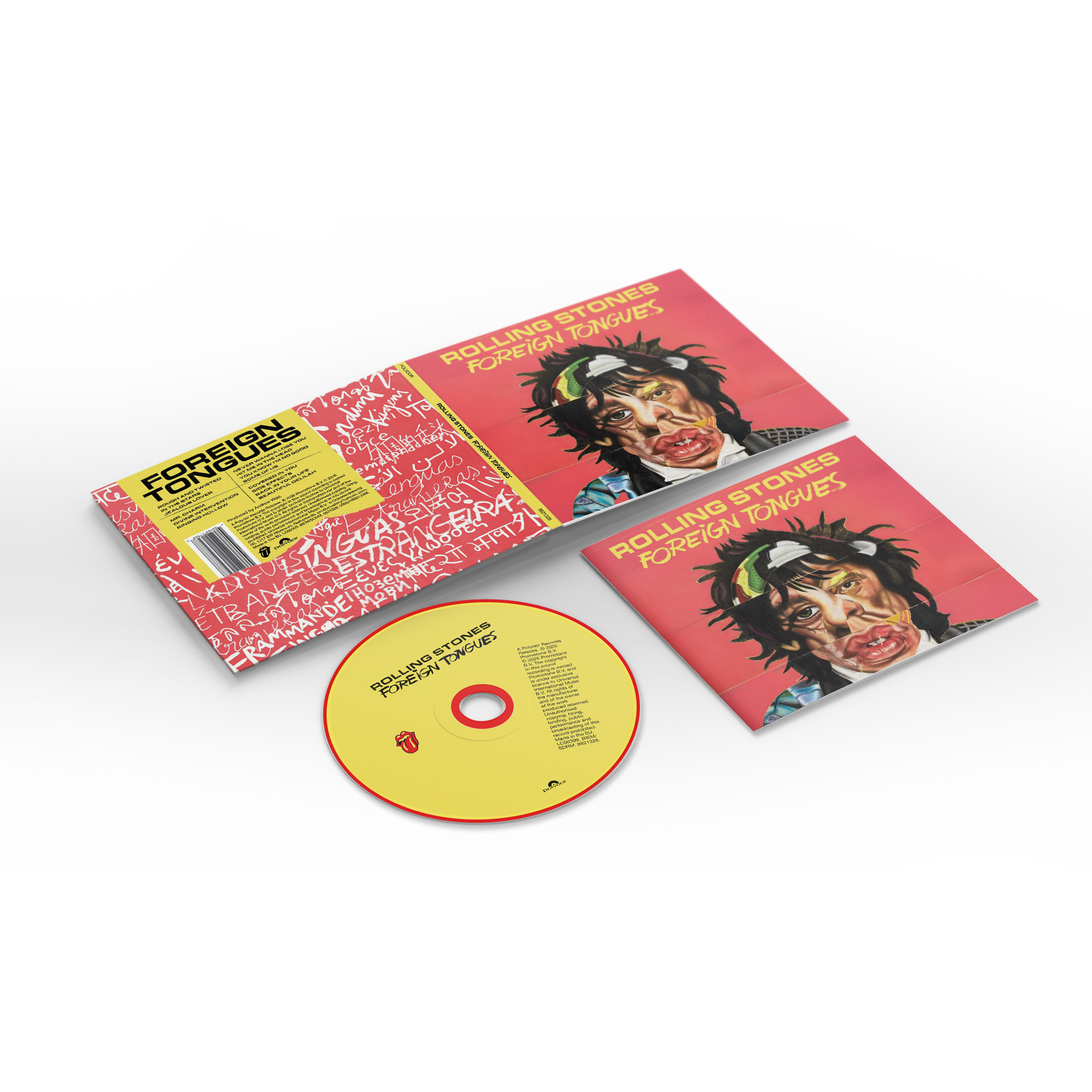 The Rolling Stones - Foreign Tongues Store Exclusive Red CD