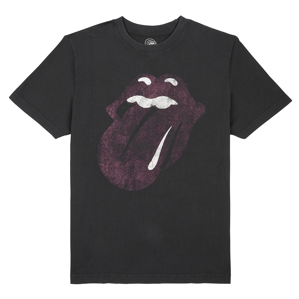 The Rolling Stones - VINTAGE TONGUE WASHED TEE III