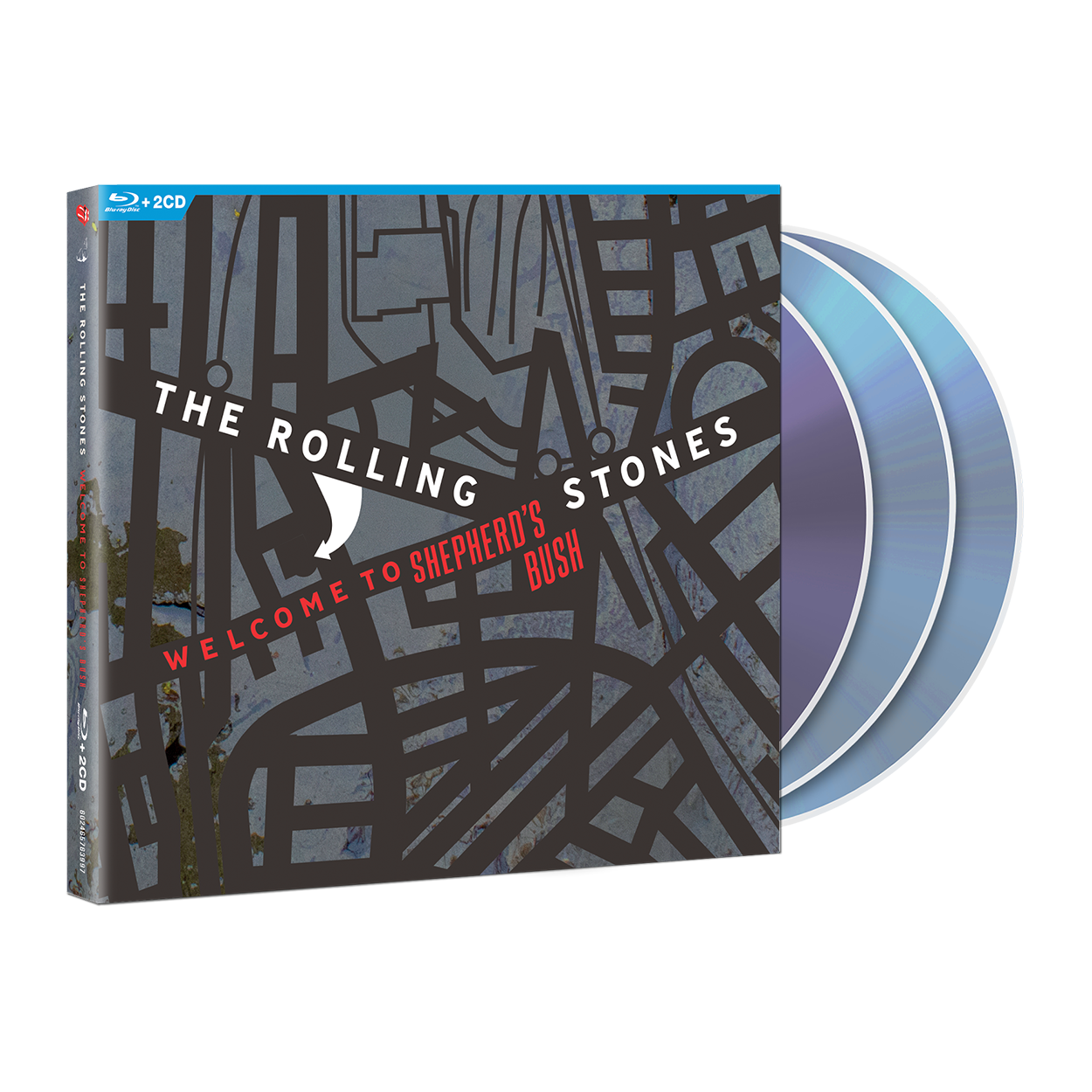 The Rolling Stones - Welcome To Shepherds Bush: Blu-Ray + 2CD