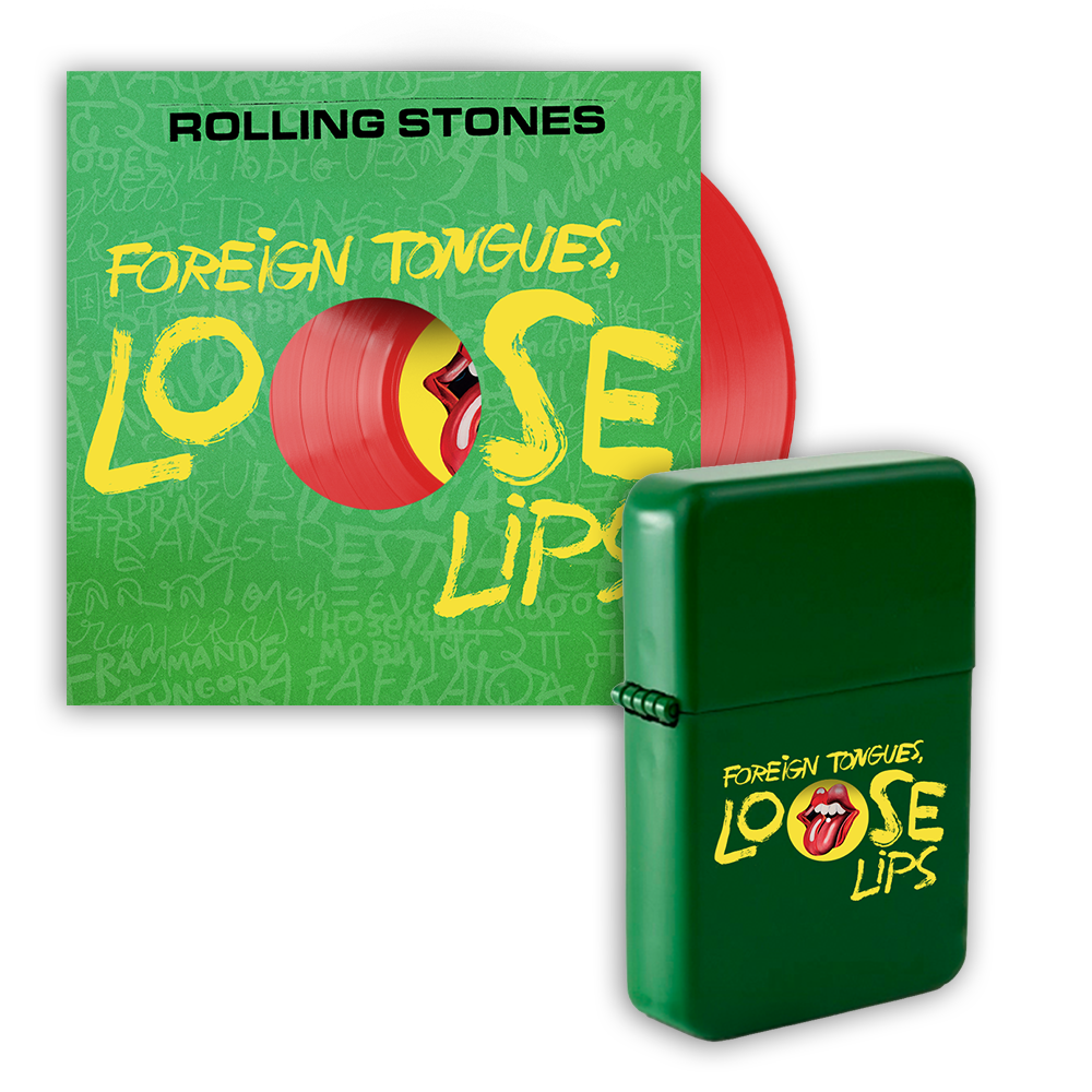 Foreign Tongues, Loose Lips Vinyl & Zippo Lighter Bundle