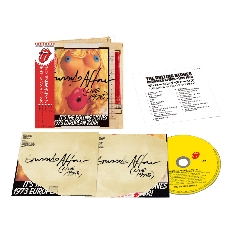 The Rolling Stones - Brussels Affair (Live 1973) (2012): SHM-CD