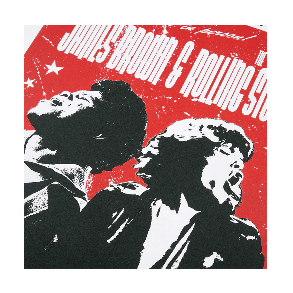 RS No. 9 - Rolling Stones x James Brown TAMI Show White T-Shirt