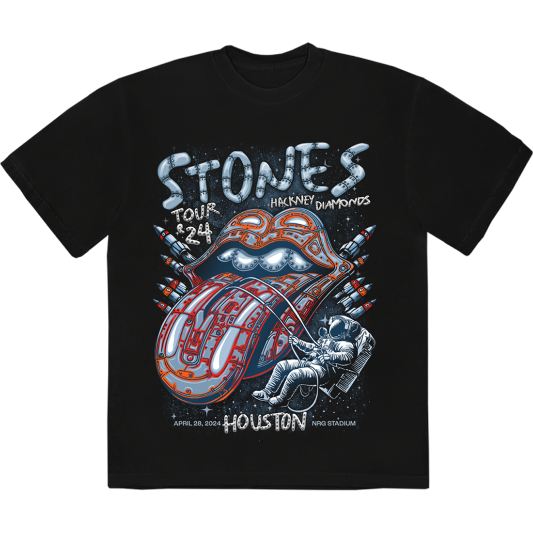 The Rolling Stones - Houston, TX 2024 T-Shirt