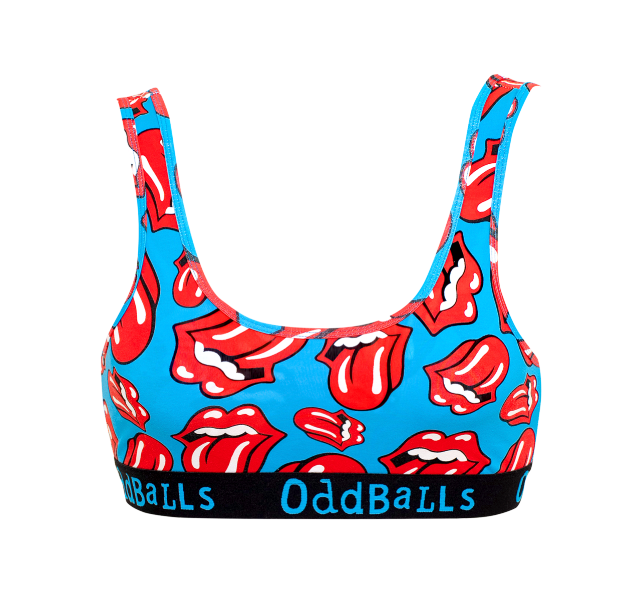 The Rolling Stones - The Rolling Stones - Red - Ladies Bralette
