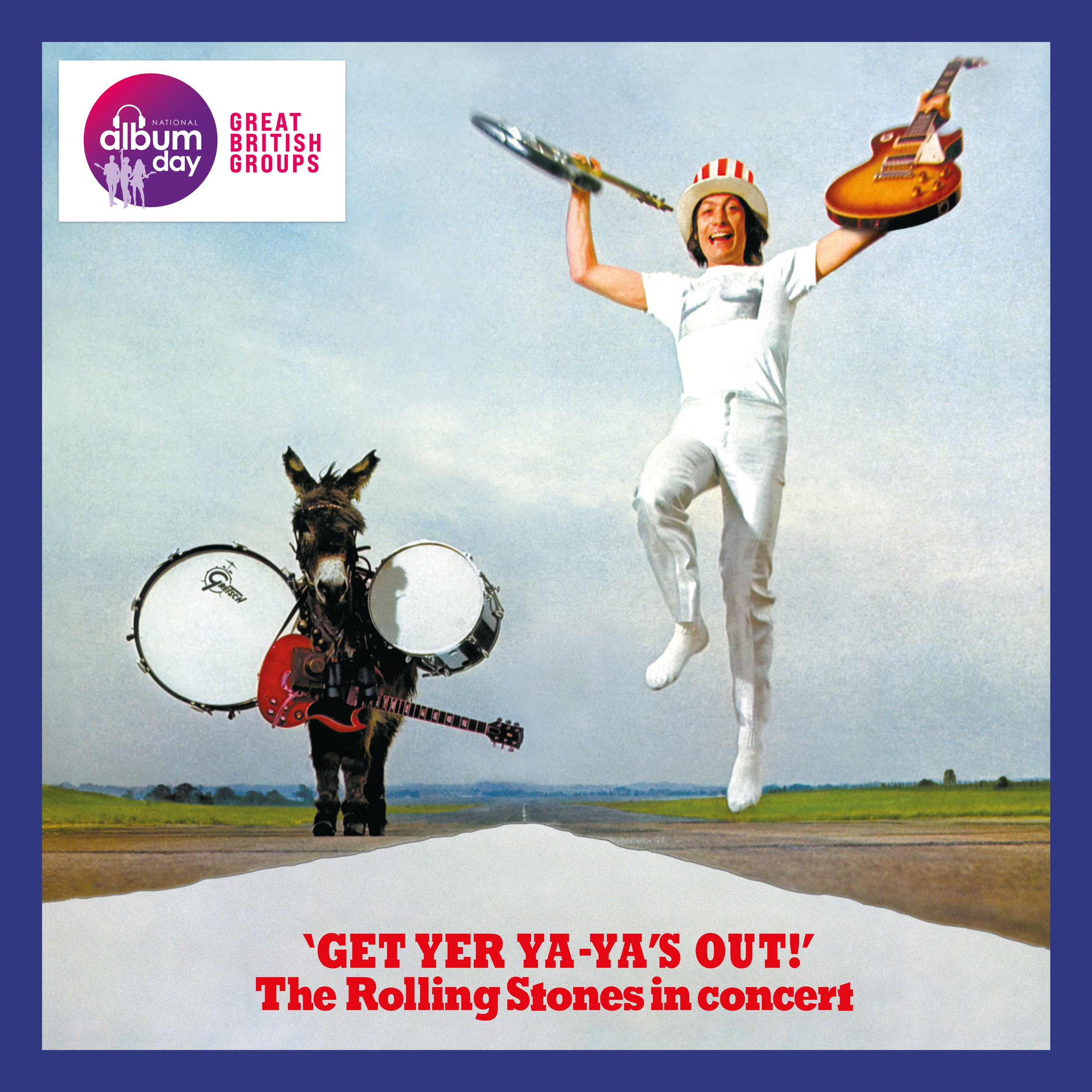 The Rolling Stones - Get Yer Ya-Ya’s Out! Limited Red & White Vinyl LP [NAD24]