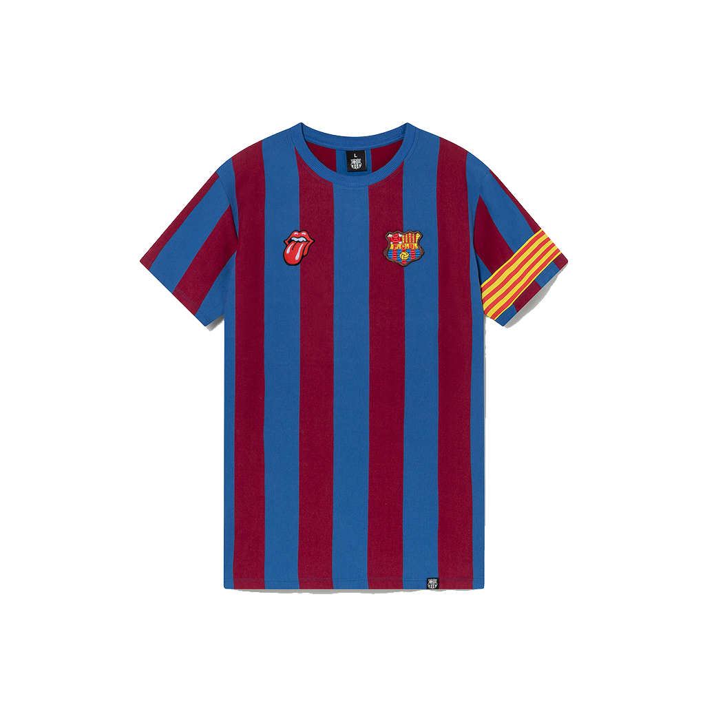 The Rolling Stones - Rolling Stones x FC Barcelona - Vintage Jersey