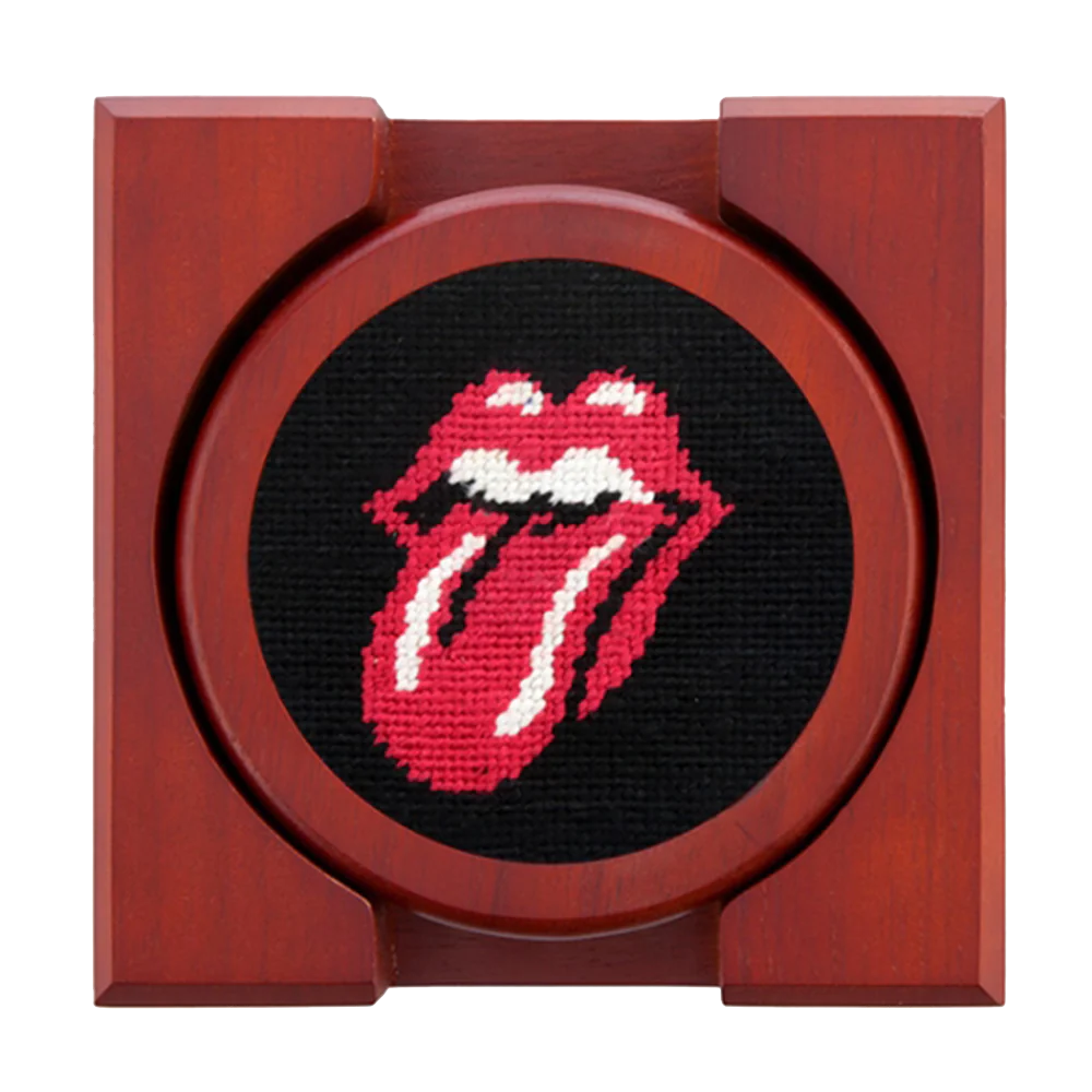 The Rolling Stones - Rolling Stones Needlepoint Coaster Set