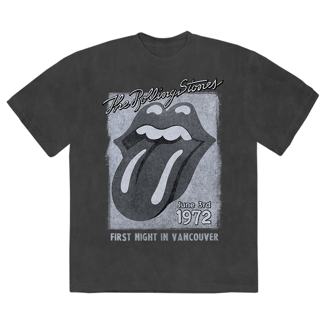 The Rolling Stones - Vancouver '72 Parking Lot T-Shirt