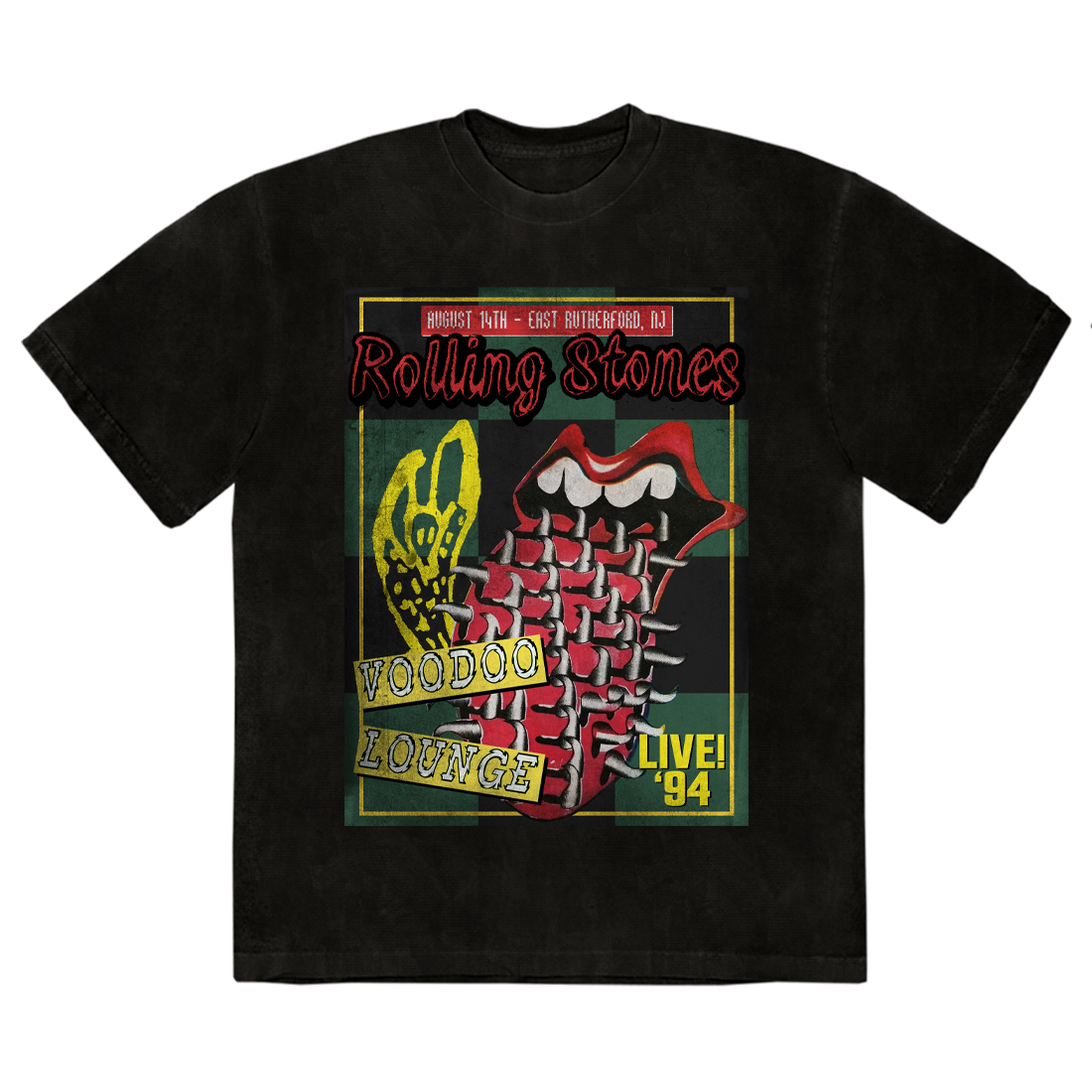 The Rolling Stones - New Jersey '94 Parking Lot Washed T-Shirt