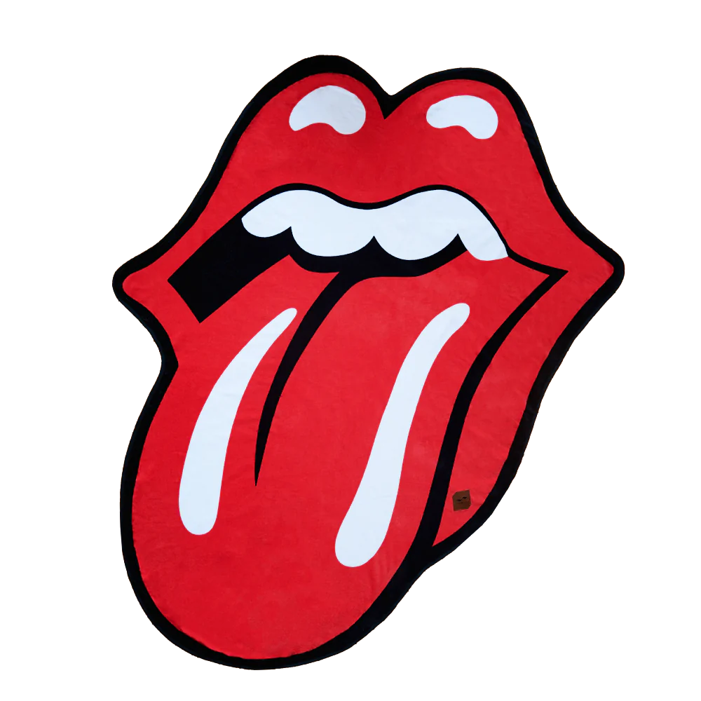 The Rolling Stones - Slowtide x Stones Classic Tongue Die Cut Beach Towel