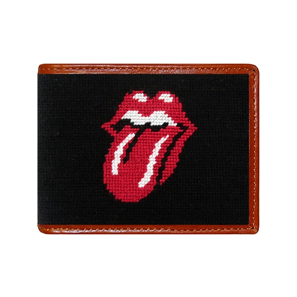 The Rolling Stones - Rolling Stones Needlepoint Bi-Fold Wallet