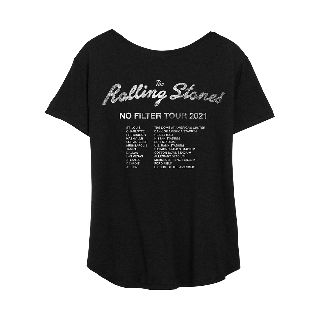 The Rolling Stones - No Filter 2021 Ladies Fit T-Shirt