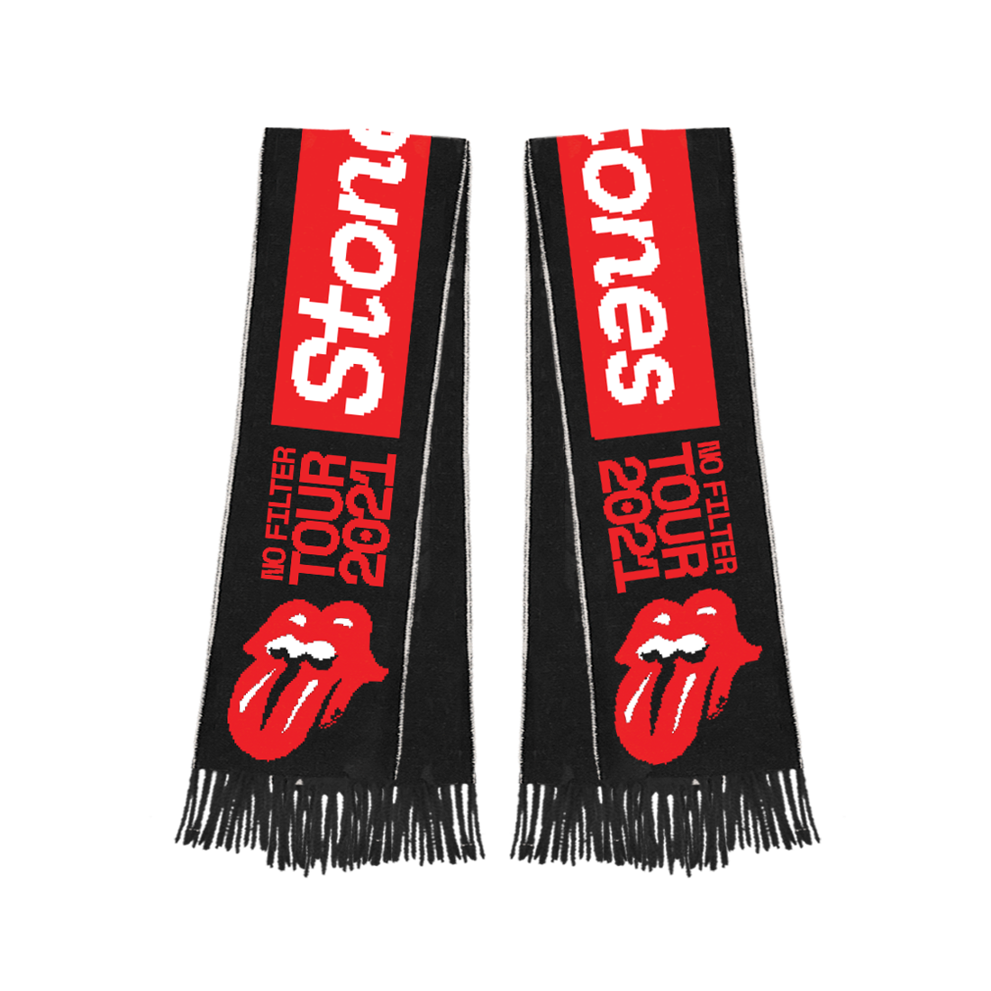 The Rolling Stones - No Filter 2021 Tour Scarf