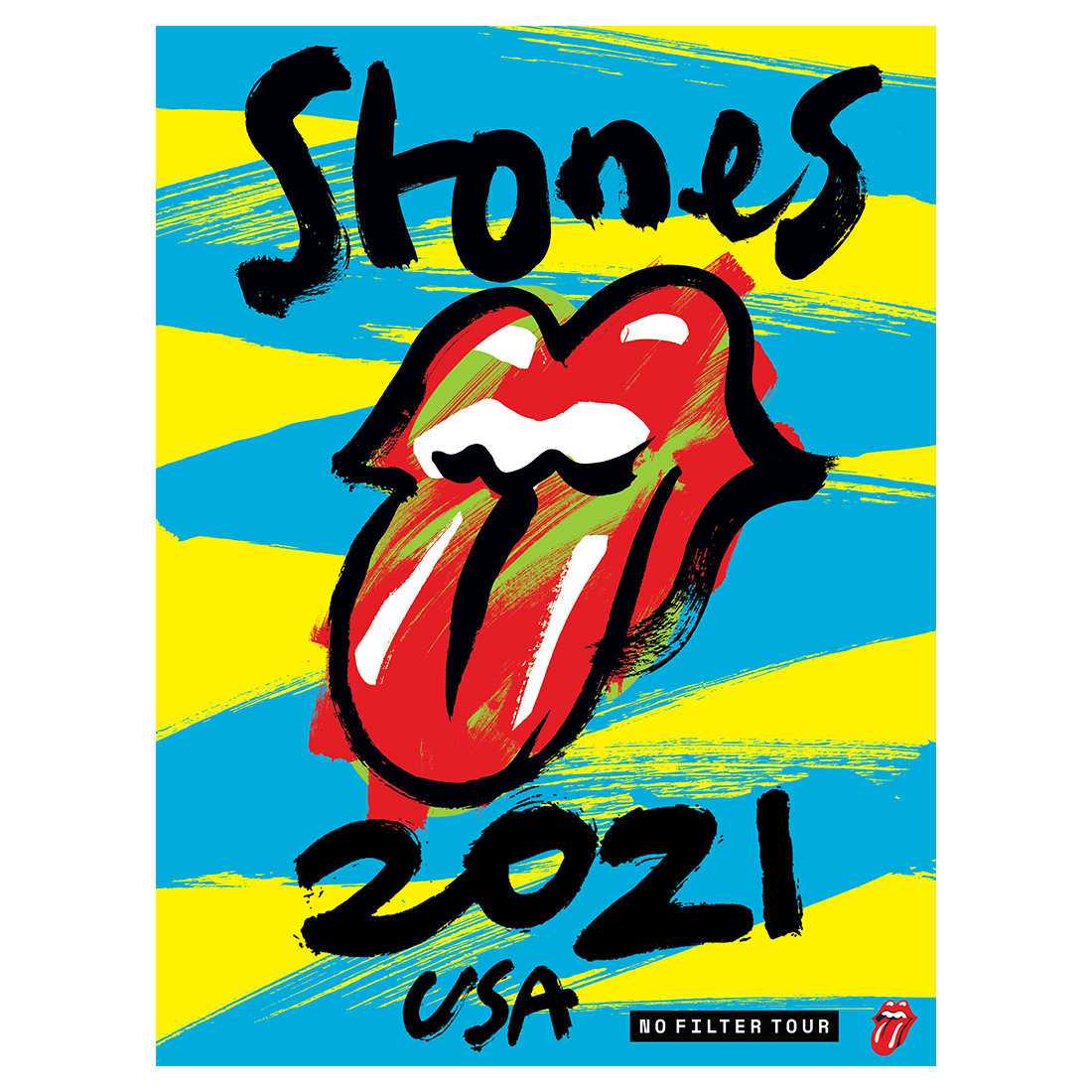 The Rolling Stones - No Filter 2021 Admat Lithograph