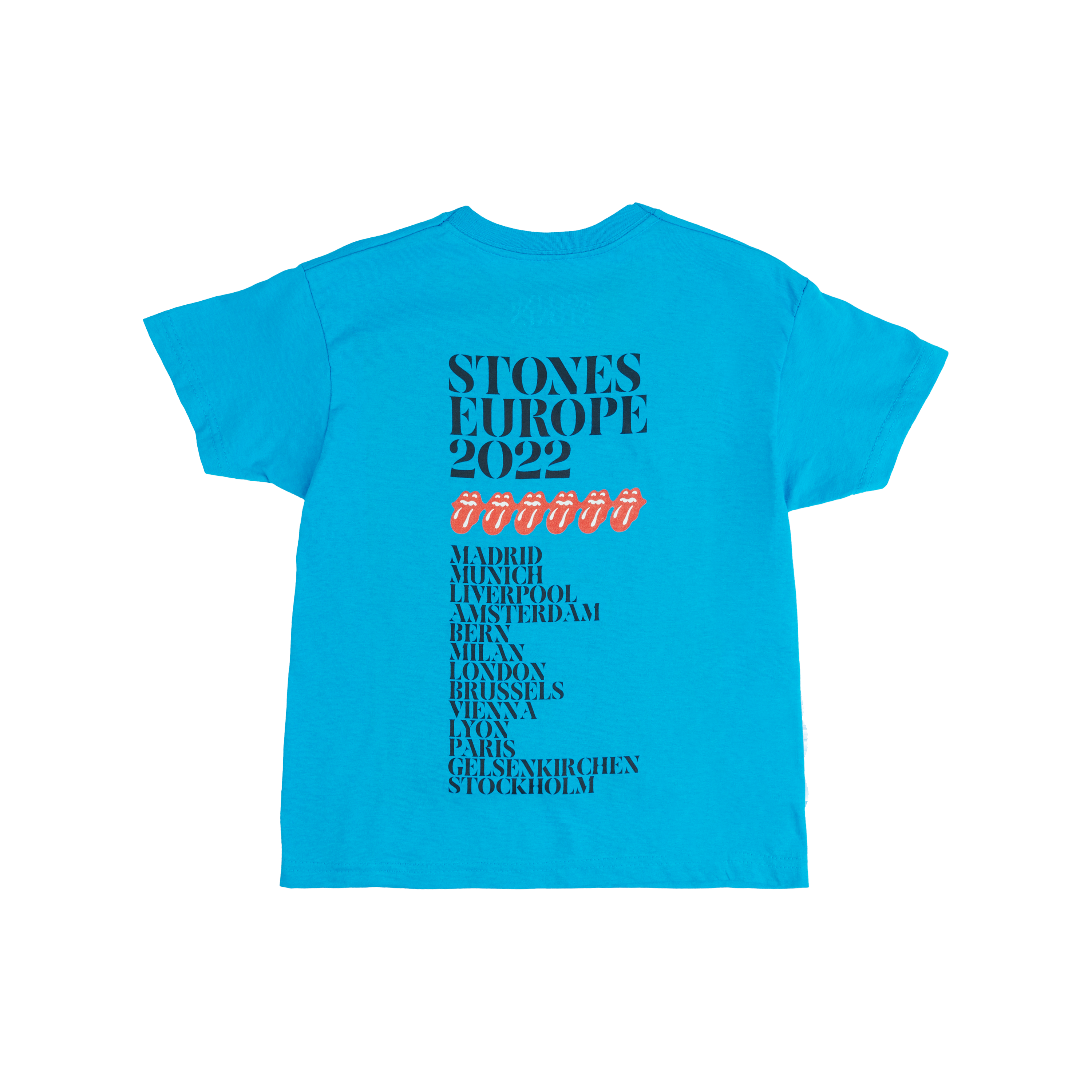 The Rolling Stones - Sixty Cyberdelic Kids Blue Tour T-Shirt