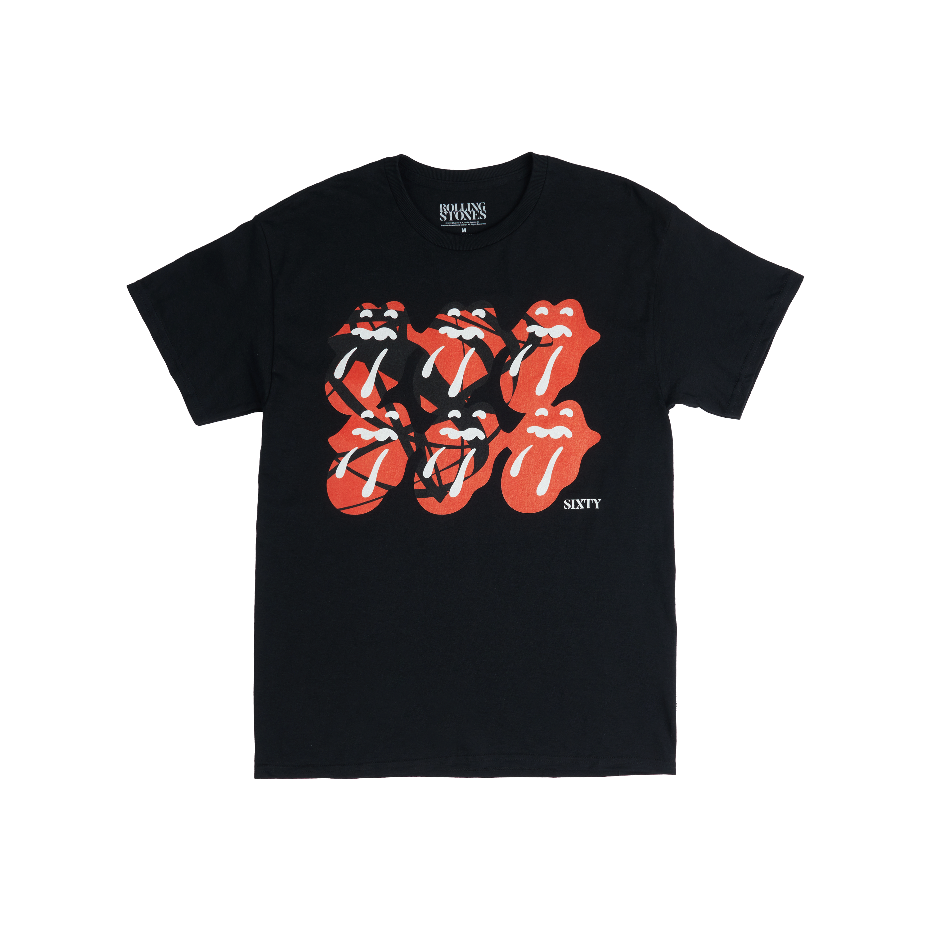 The Rolling Stones - Sixty Multi Tongue Tour T-Shirt