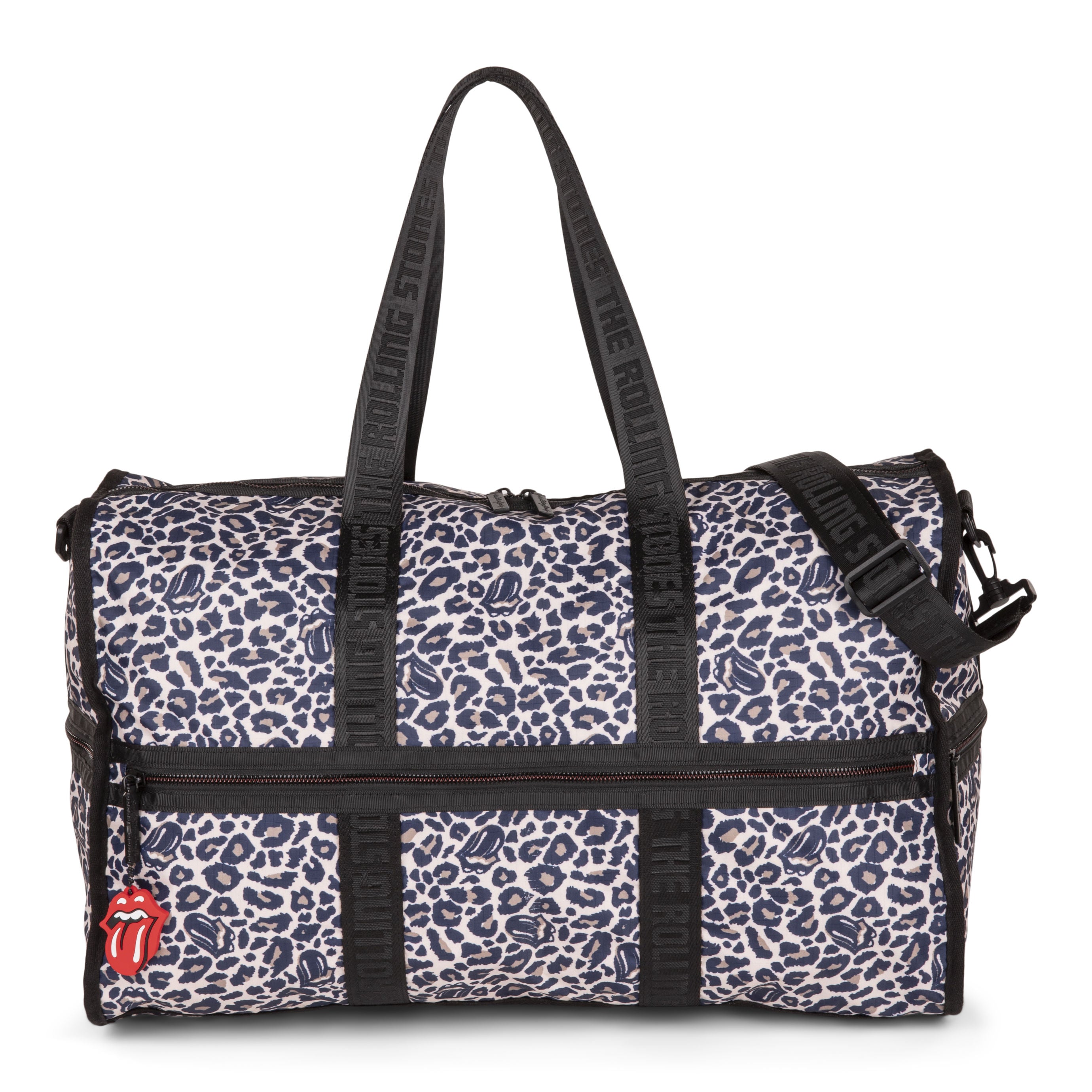 The Rolling Stones - Animal Print Duffle Bag