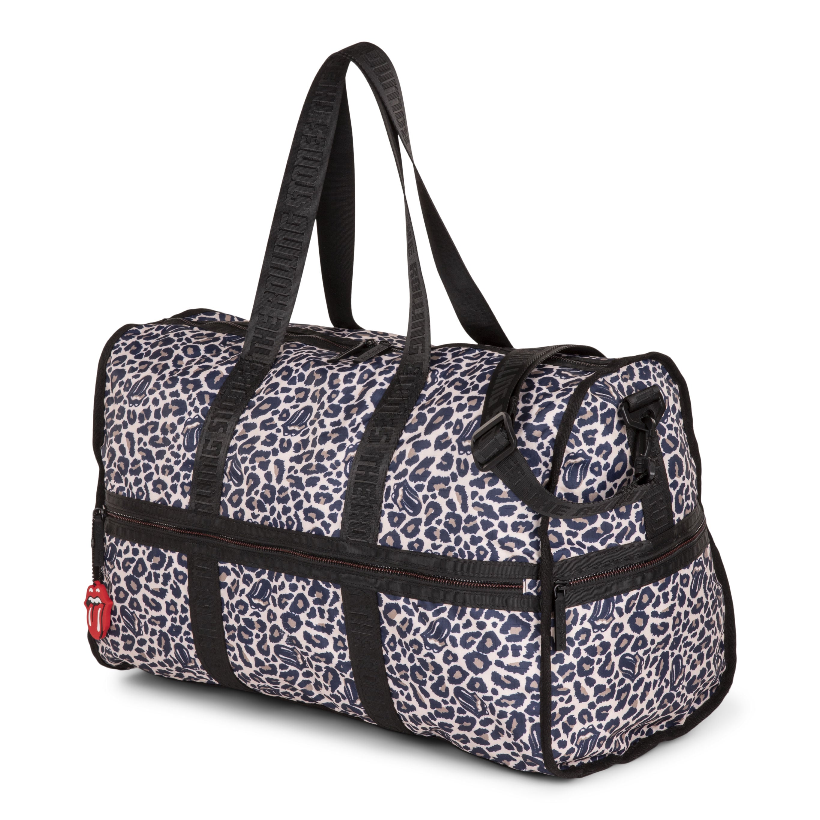 The Rolling Stones - Animal Print Duffle Bag