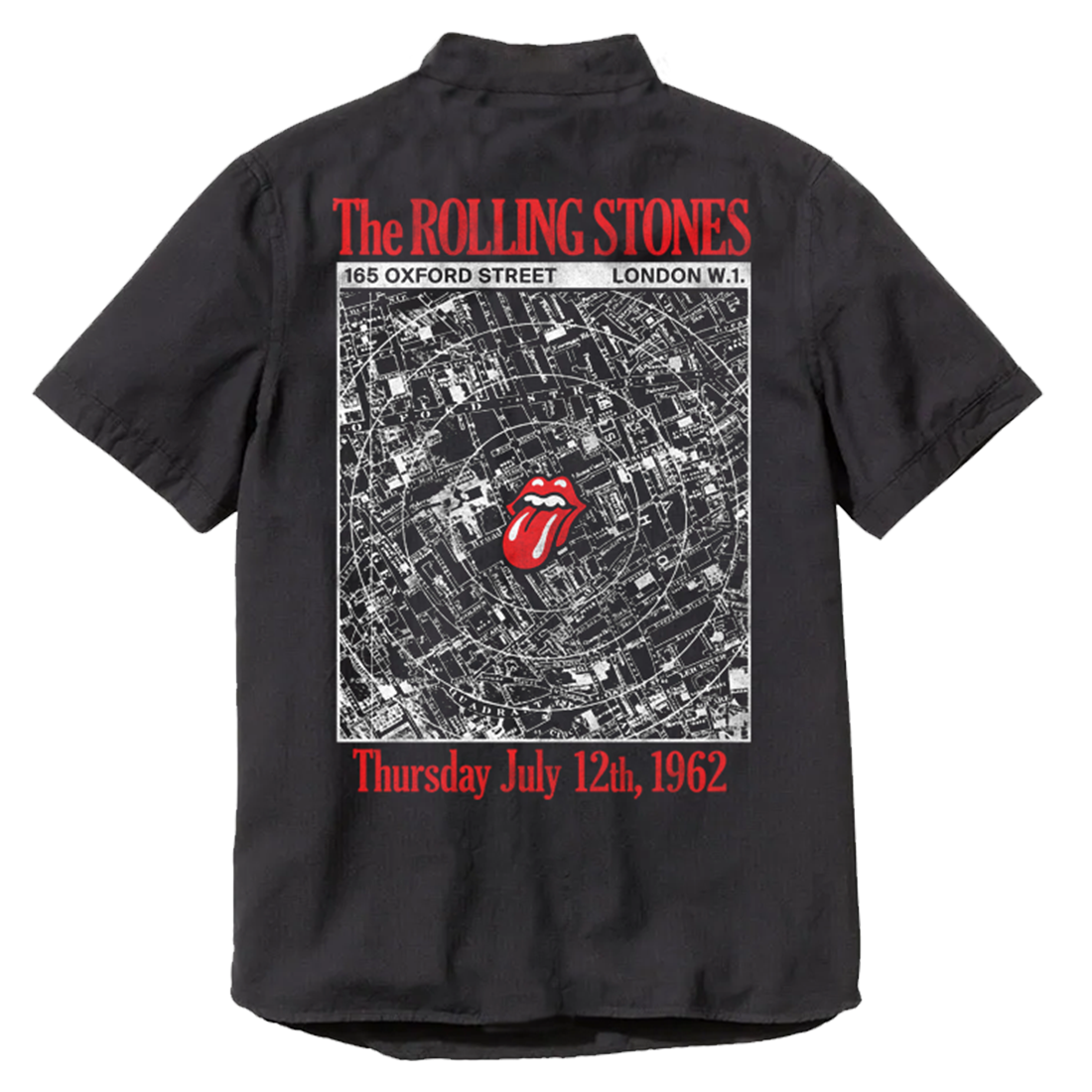 The Rolling Stones - Marquee Club Map Shirt