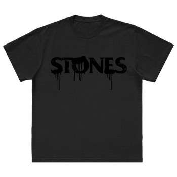 The Rolling Stones - Paint it Black Drip T-Shirt