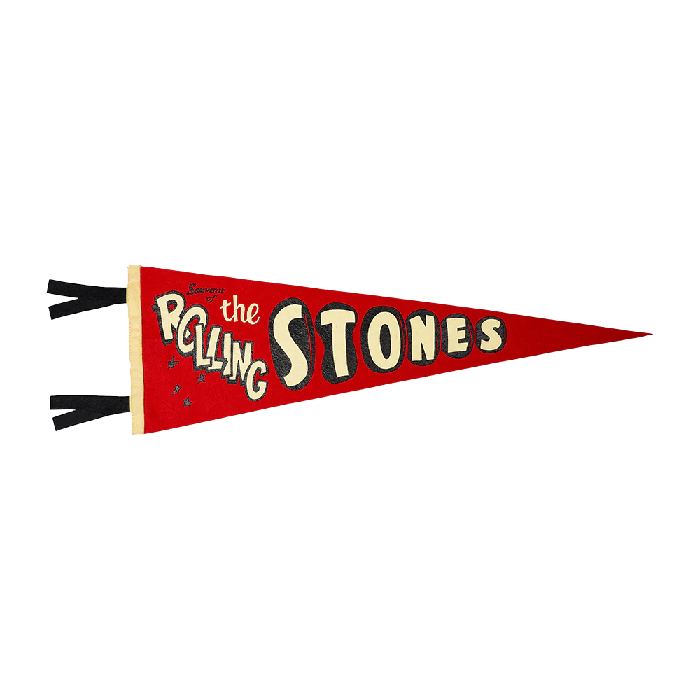 The Rolling Stones - Souvenir of The Rolling Stones Pennant