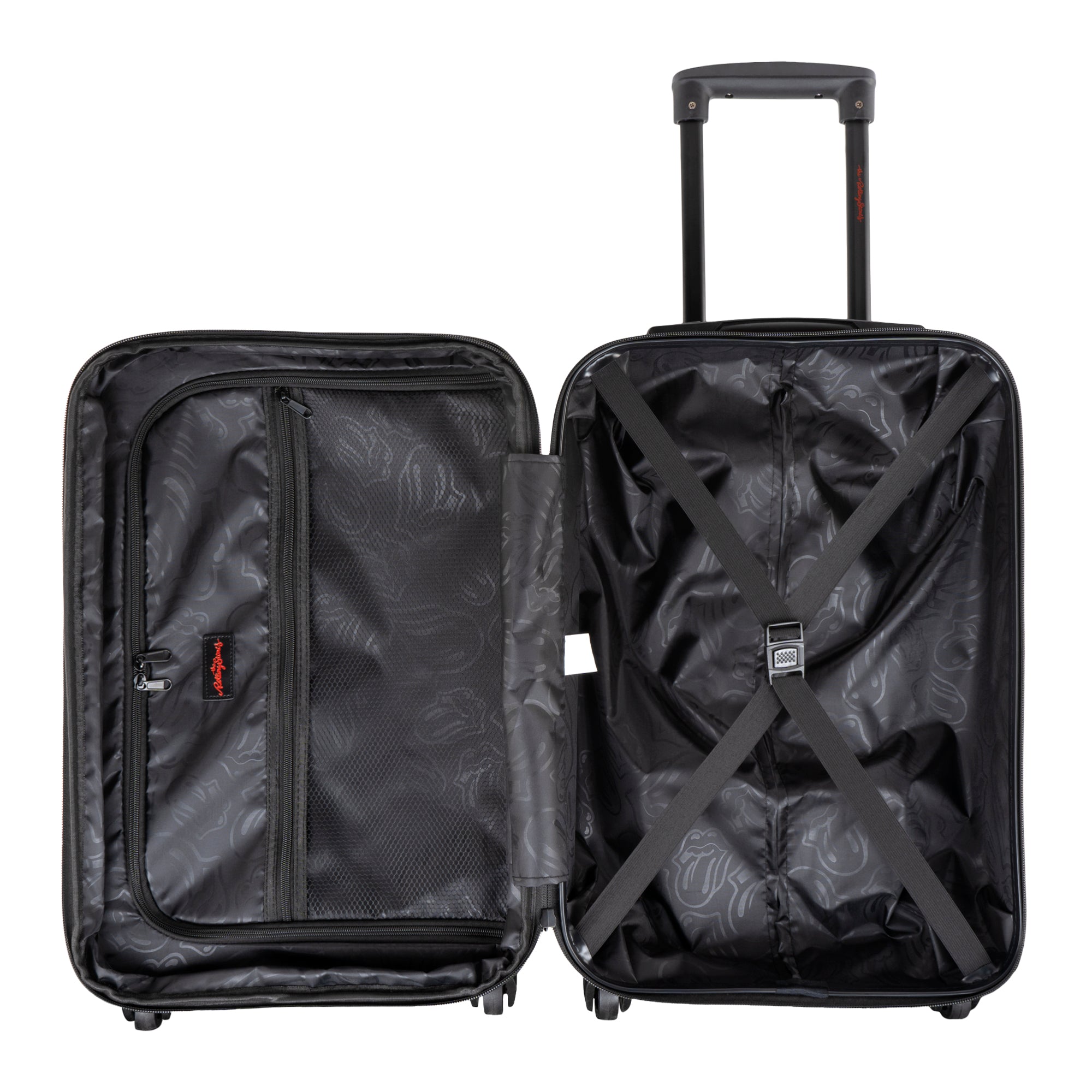 The Rolling Stones - Grey Tie-Dye Carry-On
