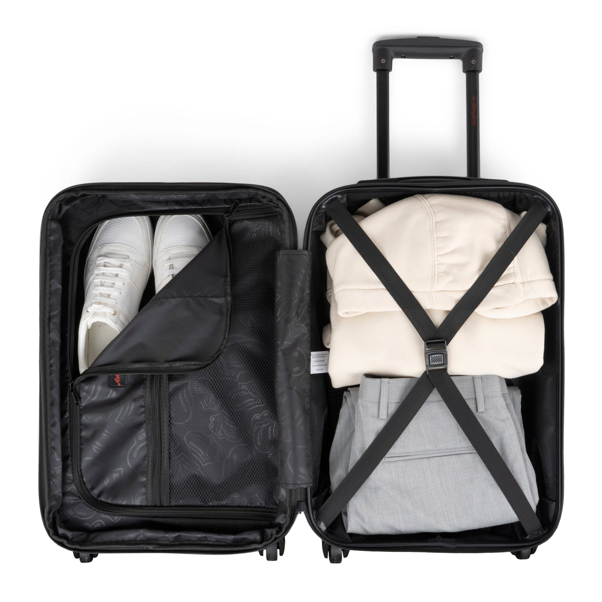 The Rolling Stones - Grey Tie-Dye Carry-On