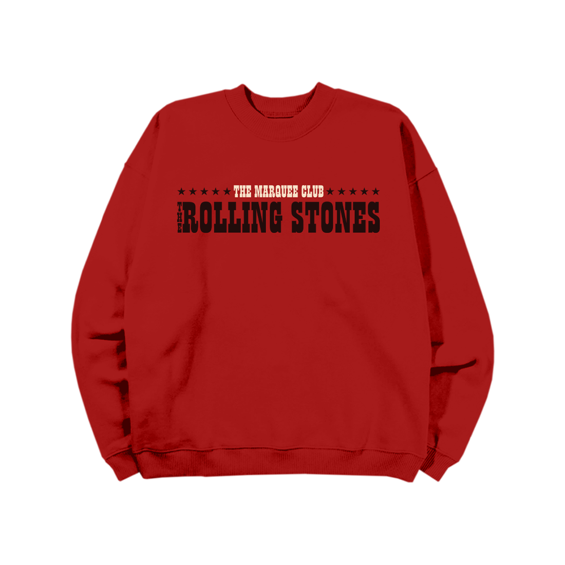 The Rolling Stones - Marquee Target Map Crewneck