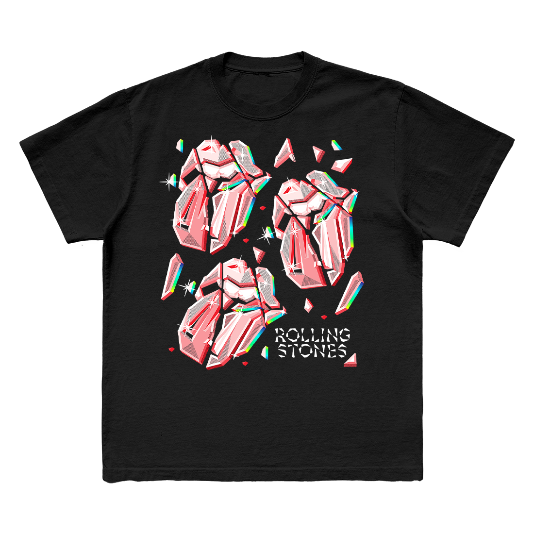 The Rolling Stones - Hackney Diamonds Multi Tongue T-Shirt