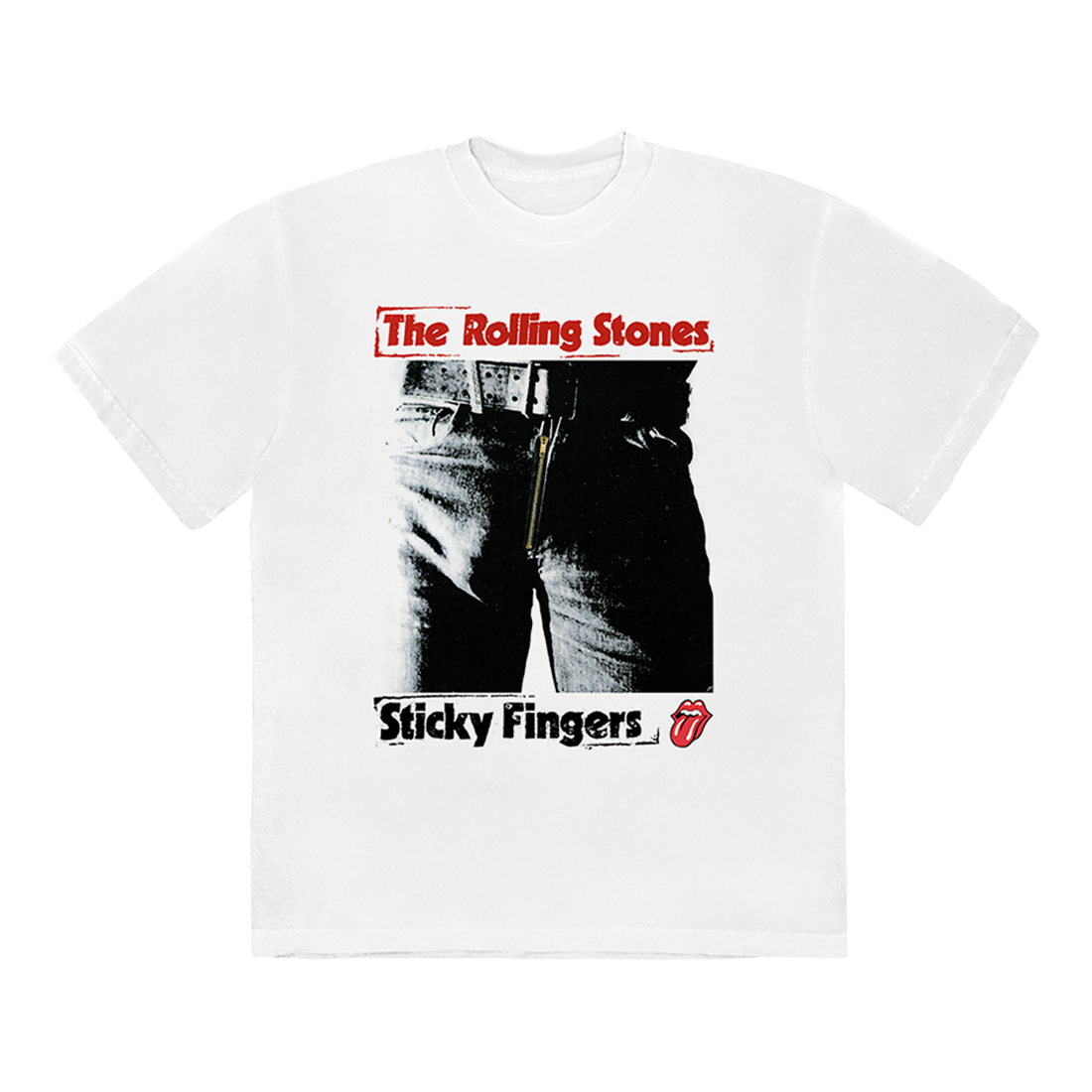 The Rolling Stones - Sticky Fingers Album Cover Unisex T-Shirt